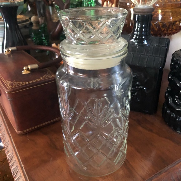 Vintage Accents Vintage 983 Planters Mr Peanut Glass Jar W Lid
